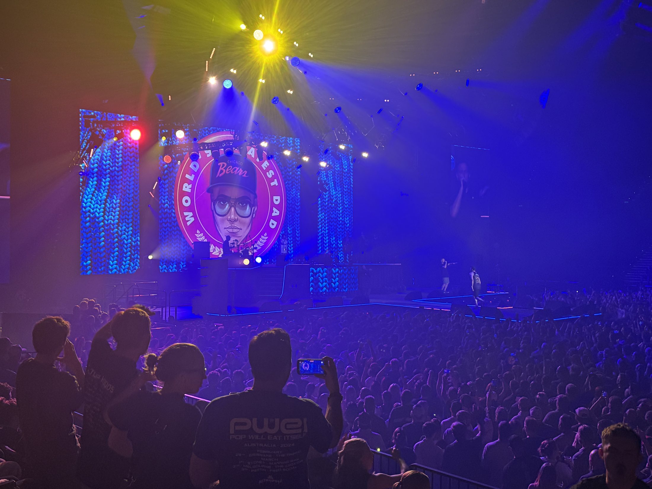 Hilltop Hoods performing at Brisbane Entertainment Centre
