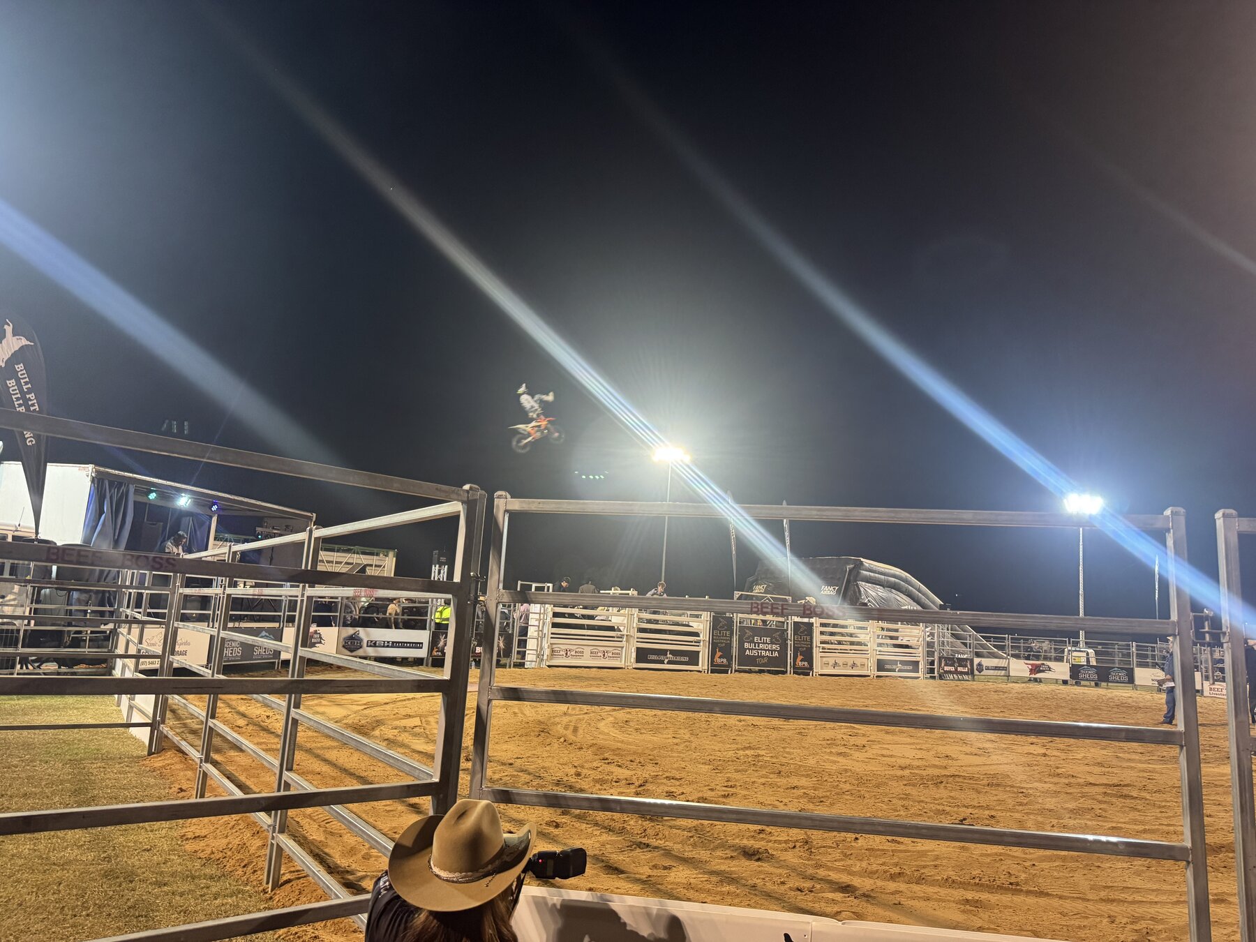 Freestyle motocross at Kalbar Super Bull