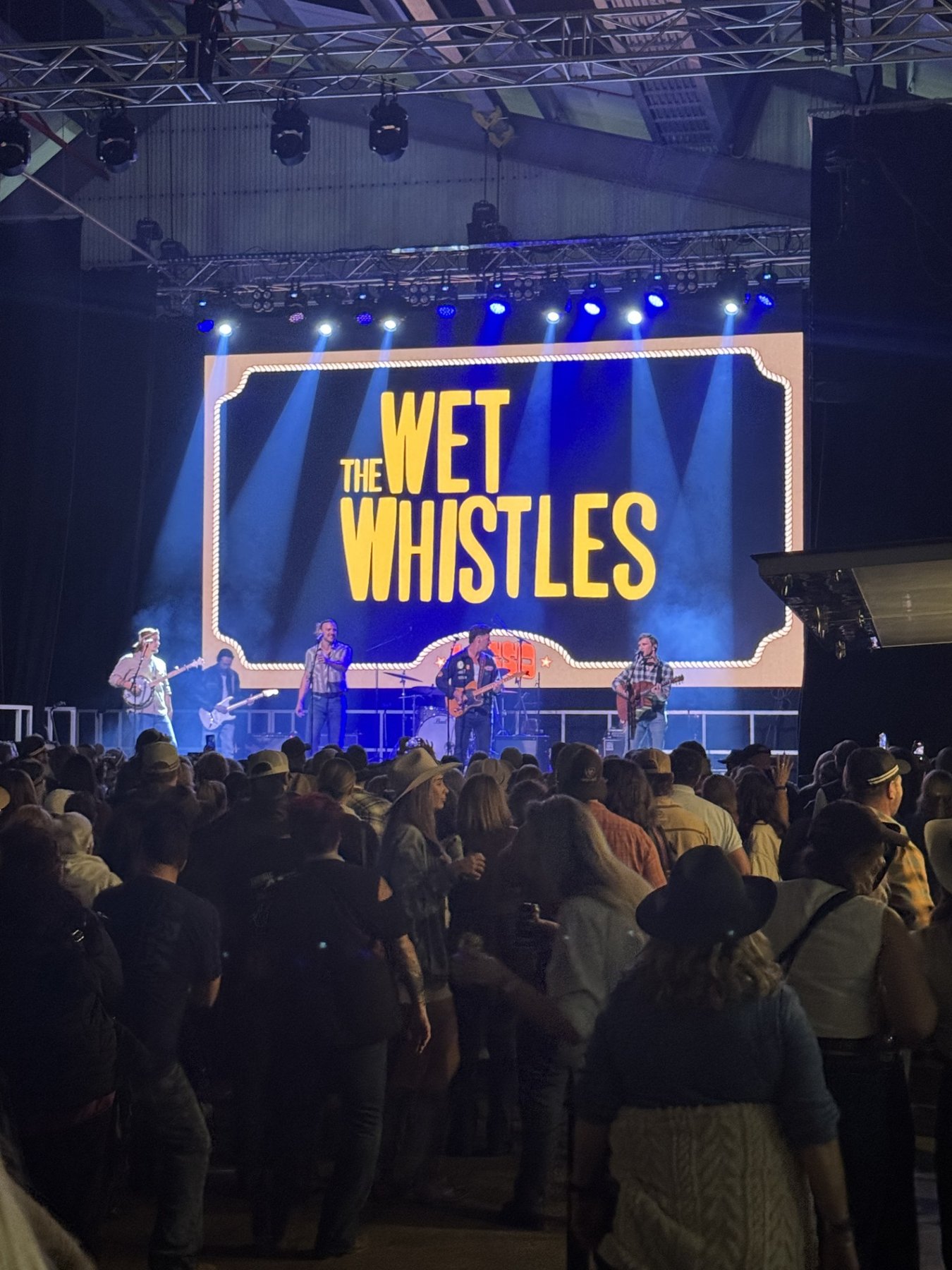 The Wet Whistles performing at Lasso Country Music Festival