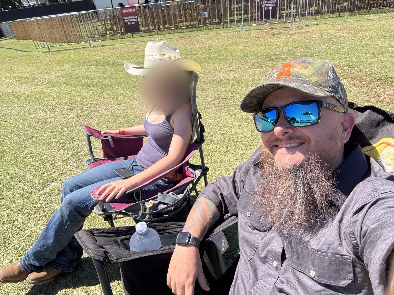 Shane and Zoe at Sunburnt Country 2026