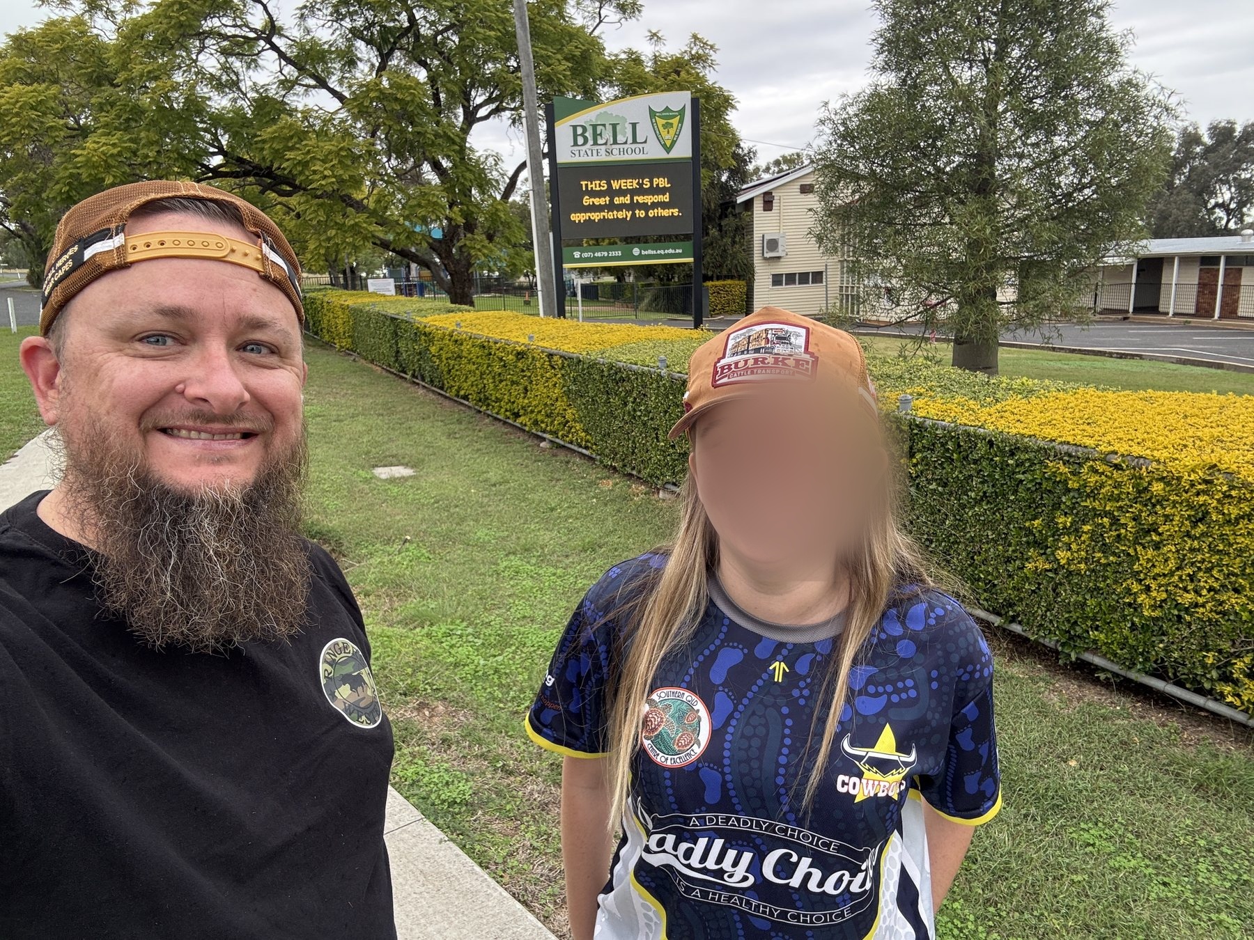 Stop at Bell on the return route from Dalby.