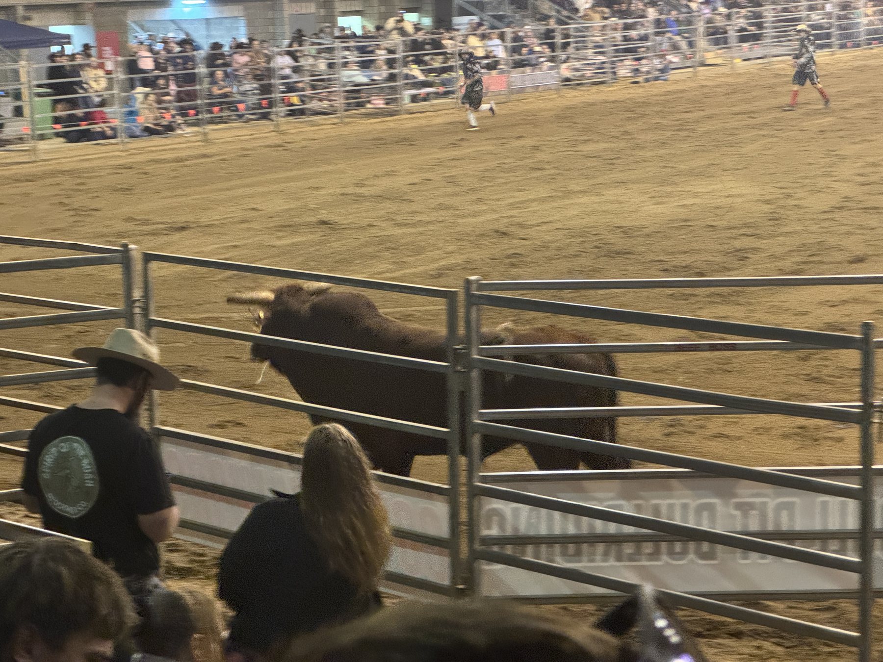 Rodeo moment at Dalby Cowboy Wars.